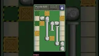 Pushing Machine (Genius) Level Puzzle 633 - Perfect Solution