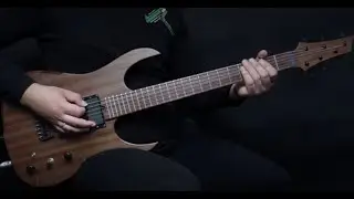 Darius Wave playing his Hufschmid guitar!