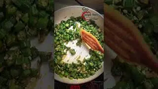 সিম্পল ঢেড়স ভাজি | PERFECT Ladies Finger Fry | Simple Bites With Jannat #shorts