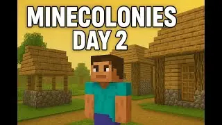 Building the Ultimate Colony &mdash; MineColonies Day 2 LIVE #shorts