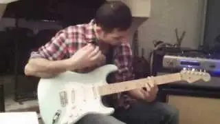 FENDER  WARMOTH STRAT  - FRYETTE MEMPHIS 30