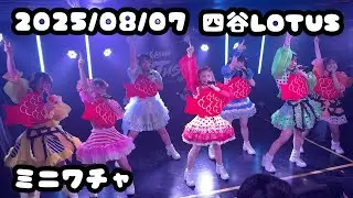 2025/08/07 四谷LOTUS【はじめ定点】ミニワチャ #ミニワチャ #はじめの定点観察 #もぶぴの定点観察【定点カメラ】
