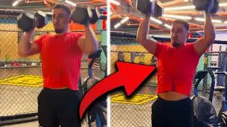 AnEsonGib INSANE Training Footage Ahead Of Austin Mcbroom