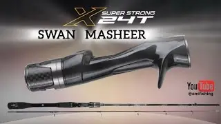 SWAN MASHEER BAIT CASTING ROD Carbon 24T only Rp.140rb