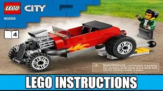 LEGO Instructions | City | 60258 | Tuning Workshop (Book 4)