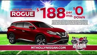 Mount Holly Nissan 2019 Nissan Rogue Sport S AWD Lease For $188/month with $0 down!