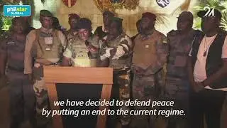 Gabon soldiers say election result cancelled, 'regime' ended