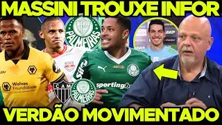 🚨 NASSINI chegou com INFORMAÇÃO! PALMEIRAS tem PROPOSTA na MESA! NOVIDADE para a ESTREIA no VERDÃO!