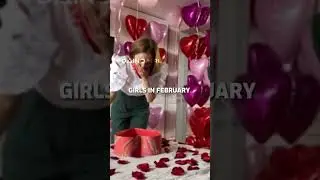 Boys Va Girls In February