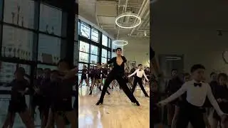 Handsome Cha Cha Dance Leader 🔥 #ballroomdance #Latindance #dance #chacha #shorts