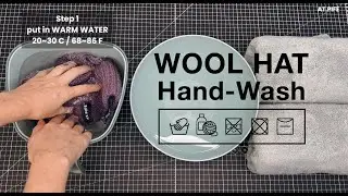 How to Wash Wool Hat by Hand