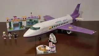 LEGO Friends 41109 Port lotniczy Heartlake - część 2 - unboxing rozpakowanie