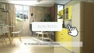 10 Modelando Cocina Tiradores