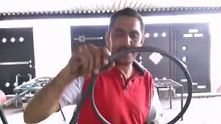 Como Hacer un círculo de manera fácil con barbilla redonda de 1\2