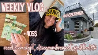 WEEKLY VLOG: WALMART COAT SAGA, MARKETPLACE CHALLENGE UPDATE, CHATGPT RECIPE, CANDY PARCELS!