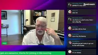 Afternoon stream with the Huffs