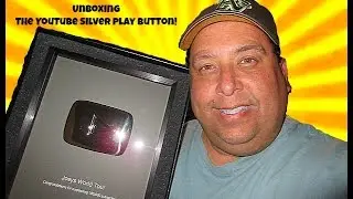 Unboxing The YouTube Silver Play Button | Joey's World Tour
