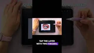 Mastering Gaussian Blur and Precise Selection  #procreatetips#procreatetutorials #procreate