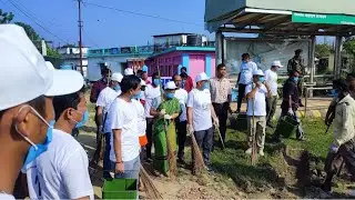 Cleanliness Drives at Pecharthal Market areas in connection with Swachhta Hi Seva, 2024