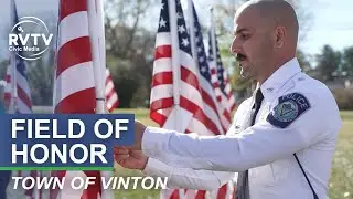 Field of Honor Dedicated as New Vinton Tradition