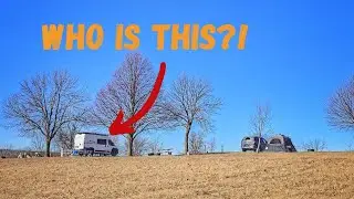 Winter Tent Camping In Iowa - Three Mile Lake - I'm Not Alone!