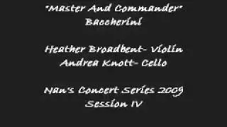Heather Broadbent plays La Musica Notturna di Madrid Passacalle by Boccherini