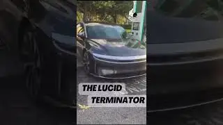 The Lucid Terminator #lucidair #electrifying #theyneverknew #NatureVsTechnology #lucidterminator