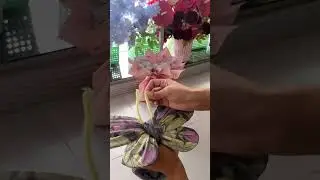 Tutorial Buket Jilbab Bentuk Kupu-Kupu