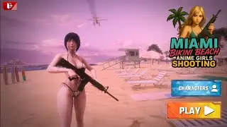 Miami Bikini Beach Anime Girls Shooting Game Unity3d Sourcecode