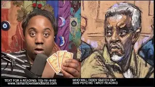 WHO WILL DIDDY SNITCH ON? 2025 PSYCHIC TAROT READING | DONALD TRUMP, T.D. JAKES, CASSIE, YUNG MIAMI