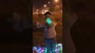 Fun Rotating Flying Toy LED Light Processing Flash Flying Toy For Parks Beach