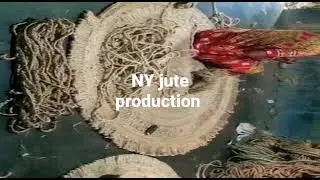 The jute handmade floor carpet is entirely made by the girls at NY Jute Production