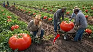 Growing Tomatoes In The Desert 🌵🍅 The Results Will Amaze You (Full Process)