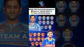 2016 India 😈 vs 2026 India 💀 | Which T20 Team Was SCARIER? #indvsnz #t20wc2026 #t20wc2016 #shorts