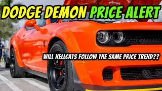 Dodge Demon Price Alert! How Much Are Dodge Demons Worth Today And What Does This Mean For Hellcats?