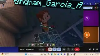 PlayING Minecraft with ATHII Minecraft Edition Education code is Balloon agent rail cookie