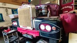1962 Scammell Highwayman - Fun and games getting the clutch out!