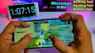 Micromax IN 2b Gaming Test - Heating Test - Battery Test | IN 2b