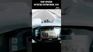 Suzuki intruder 150 Top Speed