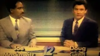 NEWS 12 LONG ISLAND, NY-August 8, 1993-Doug Geed, Joe Moskowitz