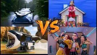 Coffin Dance K pop Demon Hunters vs  Brain Heroes