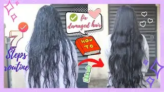 My Deeply Nourishing Hair Care Routine | Fix Dry, Damaged Hair 🌻