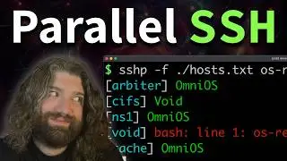 Простой параллельный SSH с `sshp` &mdash; программа на C, которую я написал