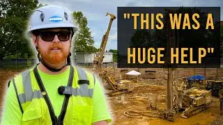 Deep Foundation Project featuring Howard Concrete Pumping Co.