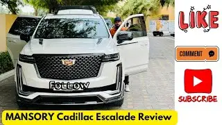 New Cadillac Escalade MANSORY 2024 | Get on Rent in Dubai | Review & Rental Details
