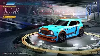 Rocket League item shop today Jan 27 2022 Burnt Sienna Fennec,Fennec OOZY Decal,Black Lightning