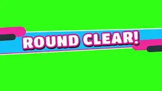Fall Guys ROUND CLEAR 【GB/Green Screen】