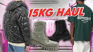 INSANE 15KG CLOTHING HAUL!! (Balenciaga, Moncler & more!)