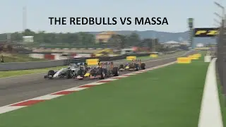 F1 2015 SPAIN GP (Barcelona-Catalunya Circuit) - THE REDBULLS VS MASSA