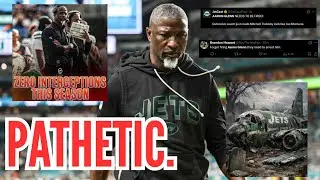 New York Jets EMBARRASSED! Aaron Glenn TRASHED BY FANS After ENTIRE SEASON WITH ZERO INTERCEPTIONS